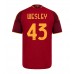 AS Roma Wesley Franca #43 Domácí Dres 2026-27 Krátkým Rukávem AS Roma Wesley Franca #43 Domácí Dres 2026-27 Krátkým Rukávem
